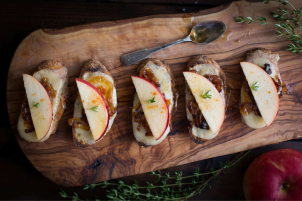 Apple Bruschetta